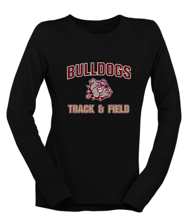 King's Fork Bulldogs Track & Field Women's Premium LS T-Shirt