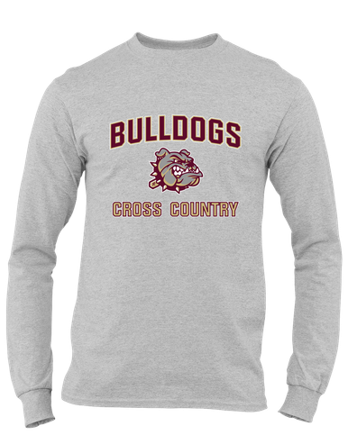 King's Fork Bulldogs Cross Country Men's LS T-Shirt