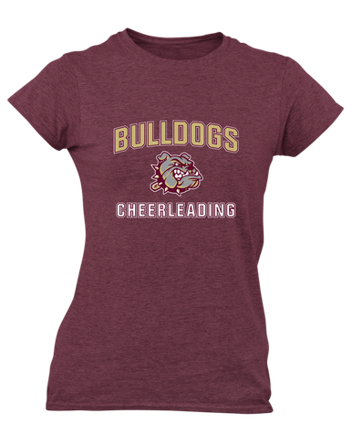 King's Fork Bulldogs Cheerleading Women's SS T-Shirt