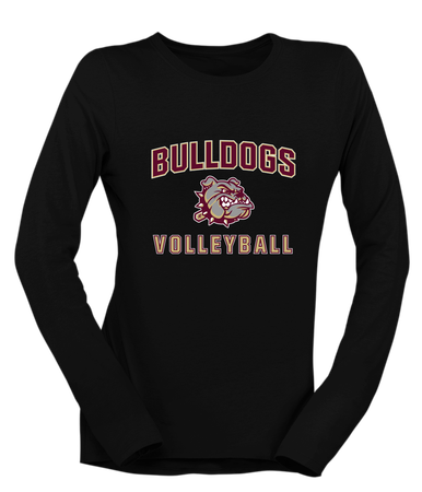 King's Fork Bulldogs Volleyball Women's LS T-Shirt