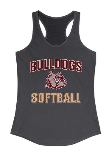 King's Fork Bulldogs Softball #1 Women's Tank Top