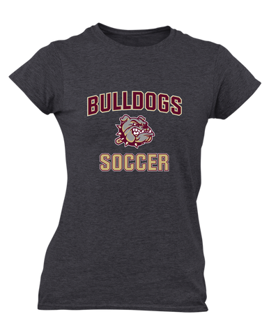 King's Fork Bulldogs Soccer #1 Women's Premium SS T-Shirt
