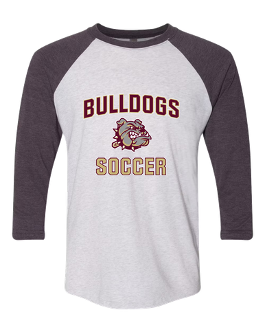 King's Fork Bulldogs Soccer #1 Men's Baseball T-Shirt