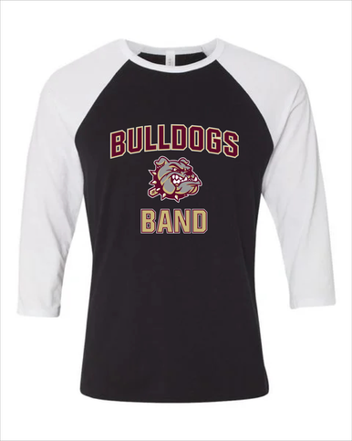 King's Fork Bulldogs Band # 1 Women's Baseball T-Shirt