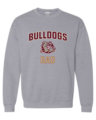King's Fork Bulldogs Dad Men's Sweatshirt