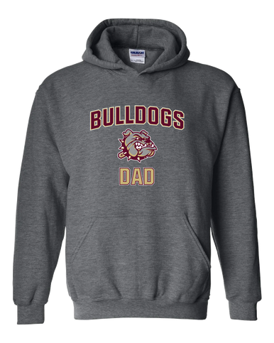 King's Fork Bulldogs Dad Men's Hoodie