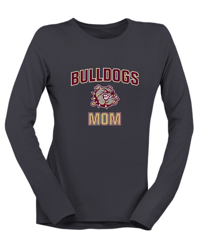 King's Fork Bulldogs Mom Women's LS T-Shirt