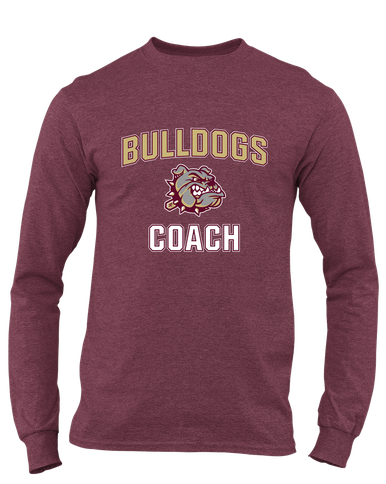 King's Fork Bulldogs Coach Men's LS T-Shirt
