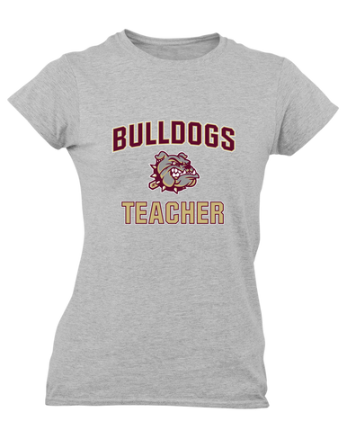 King's Fork Bulldogs Teacher Women's SS T-Shirt