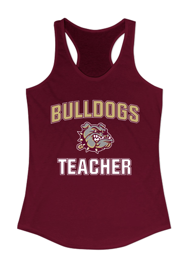 King's Fork Bulldogs Teacher Women's Tank Top