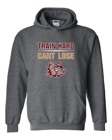 King's Fork Bulldogs Train Hard, Can't Lose Men's Hoodie