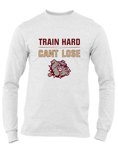 King's Fork Bulldogs Train Hard, Can't Lose Men's Premium LS T-Shirt