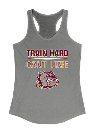 King's Fork Bulldogs Train Hard, Can't Lose Women's Tank Top