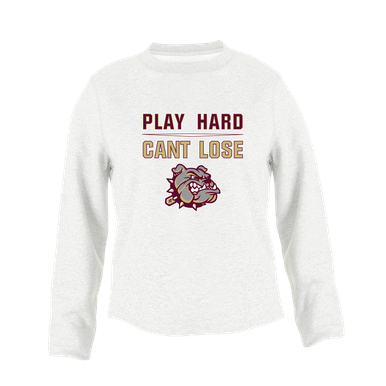 King's Fork Bulldogs Play Hard, Can't Lose Women's Sweatshirt