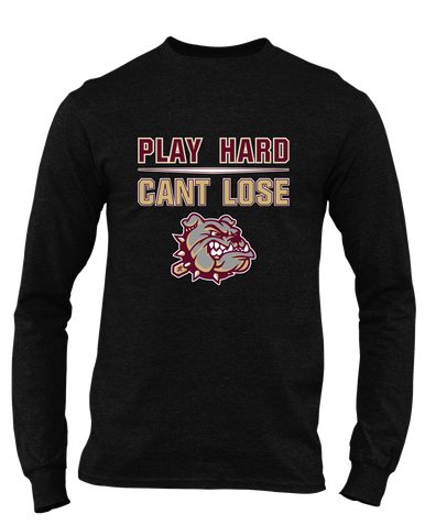 King's Fork Bulldogs Play Hard, Can't Lose Men's Premium LS T-Shirt