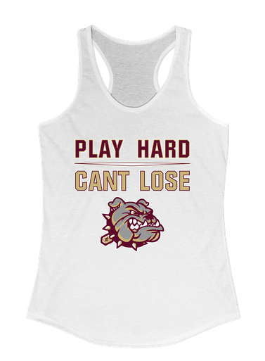 King's Fork Bulldogs Play Hard, Can't Lose Women's Tank Top