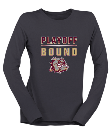 King's Fork Bulldogs Playoff Bound Women's Premium LS T-Shirt