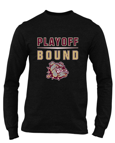 King's Fork Bulldogs Playoff Bound Men's LS T-Shirt