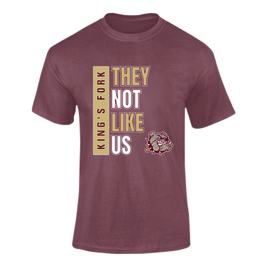 King's Fork Bulldogs They Not Like Us #1 Men's SS T-Shirt