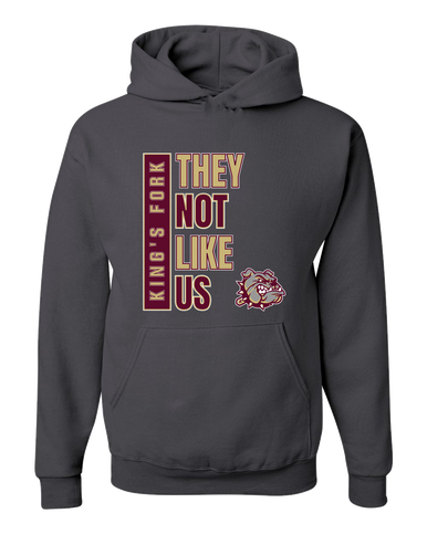 King's Fork Bulldogs They Not Like Us #1 Men's Premium Hoodie