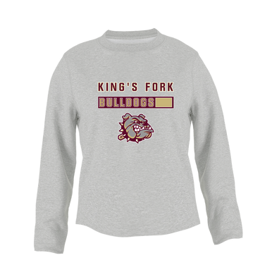 King's Fork Bulldogs Mascot #7 Women's Sweatshirt