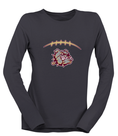 King's Fork Bulldogs Football #2 Women's Premium LS T-Shirt
