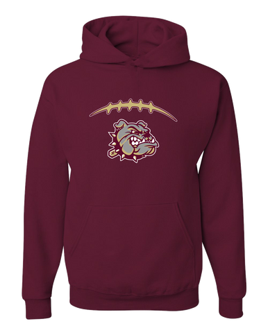 King's Fork Bulldogs Football #2 Men's Premium Hoodie