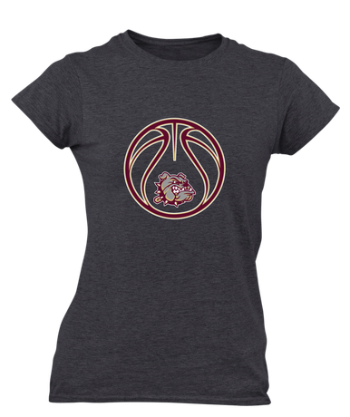 King's Fork Bulldogs Basketball #2 Women's Premium SS T-Shirt