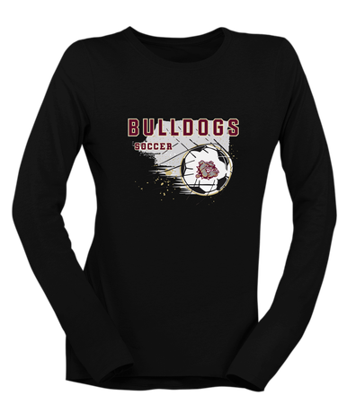 King's Fork Bulldogs Soccer #2 Women's Premium LS T-Shirt