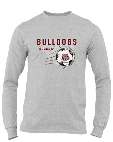 King's Fork Bulldogs Soccer #2 Men's LS T-Shirt