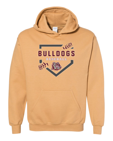 King's Fork Bulldogs Baseball #2 Men's Hoodie