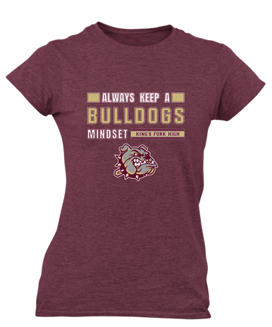 King's Fork Bulldogs Mindset Women's Premium SS T-Shirt