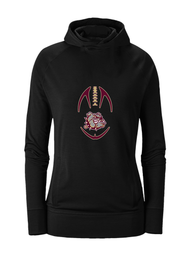 King's Fork Bulldogs Football #4 Women's Hoodie