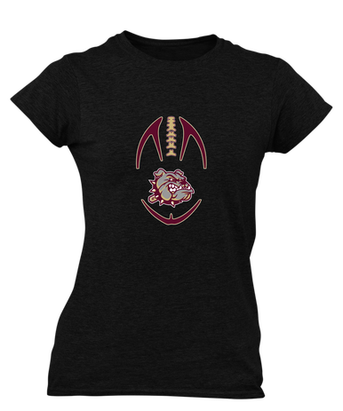 King's Fork Bulldogs Football #4 Women's Premium SS T-Shirt