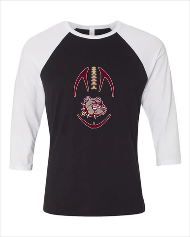 King's Fork Bulldogs Football #4 Men's Baseball T-Shirt