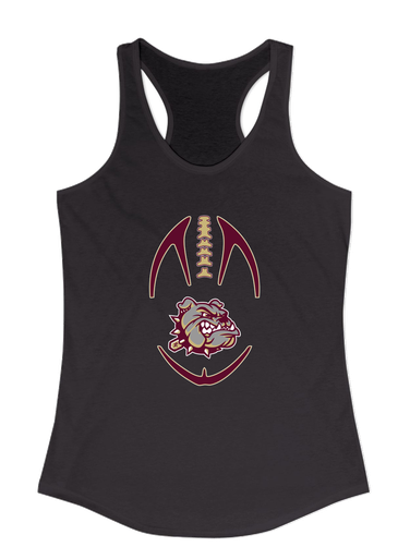 King's Fork Bulldogs Football #4 Women's Tank Top