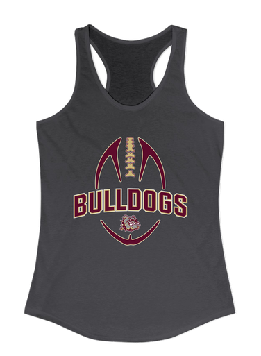 King's Fork Bulldogs Football #5 Women's Tank Top