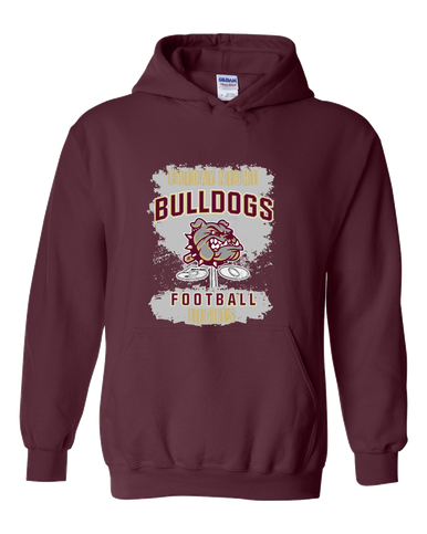 King's Fork Bulldogs Football #6 Men's Hoodie