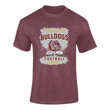 King's Fork Bulldogs Football #6 Men's Premium SS T-Shirt