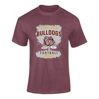 King's Fork Bulldogs Football #6 Men's SS T-Shirt