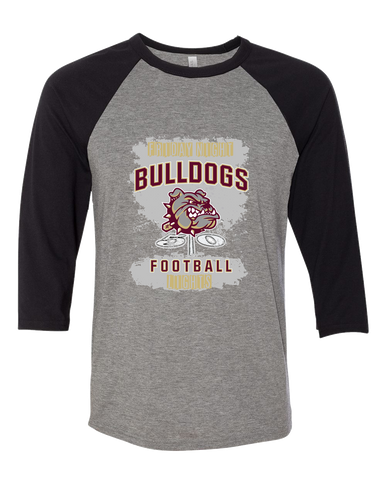 King's Fork Bulldogs Football #6 Men's Baseball T-Shirt
