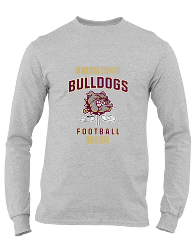 King's Fork Bulldogs Football #6 Men's Premium LS T-Shirt