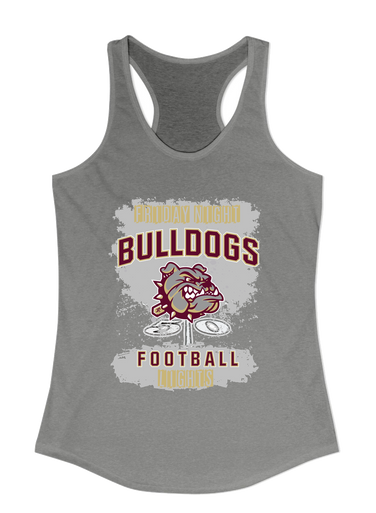 King's Fork Bulldogs Football #6 Women's Tank Top