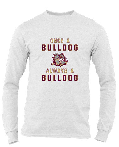 King's Fork Bulldogs Once A Men's Premium LS T-Shirt