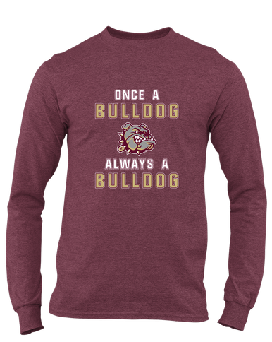 King's Fork Bulldogs Once A Men's LS T-Shirt