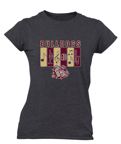 King's Fork Bulldogs Band # 2 Women's SS T-Shirt