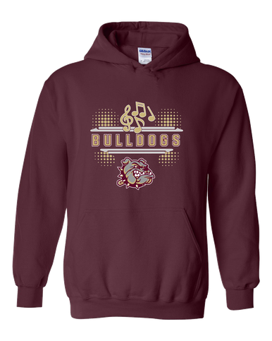 King's Fork Bulldogs Band # 3 Men's Hoodie