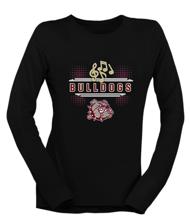 King's Fork Bulldogs Band # 3 Women's Premium LS T-Shirt