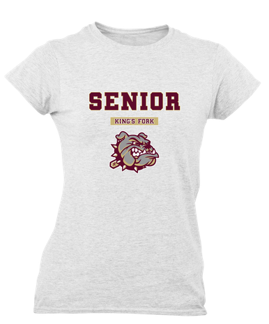 King's Fork Bulldogs Senior #2 Women's SS T-Shirt