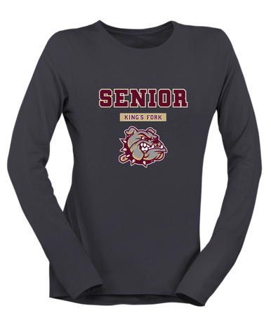 King's Fork Bulldogs Senior #2 Women's Premium LS T-Shirt
